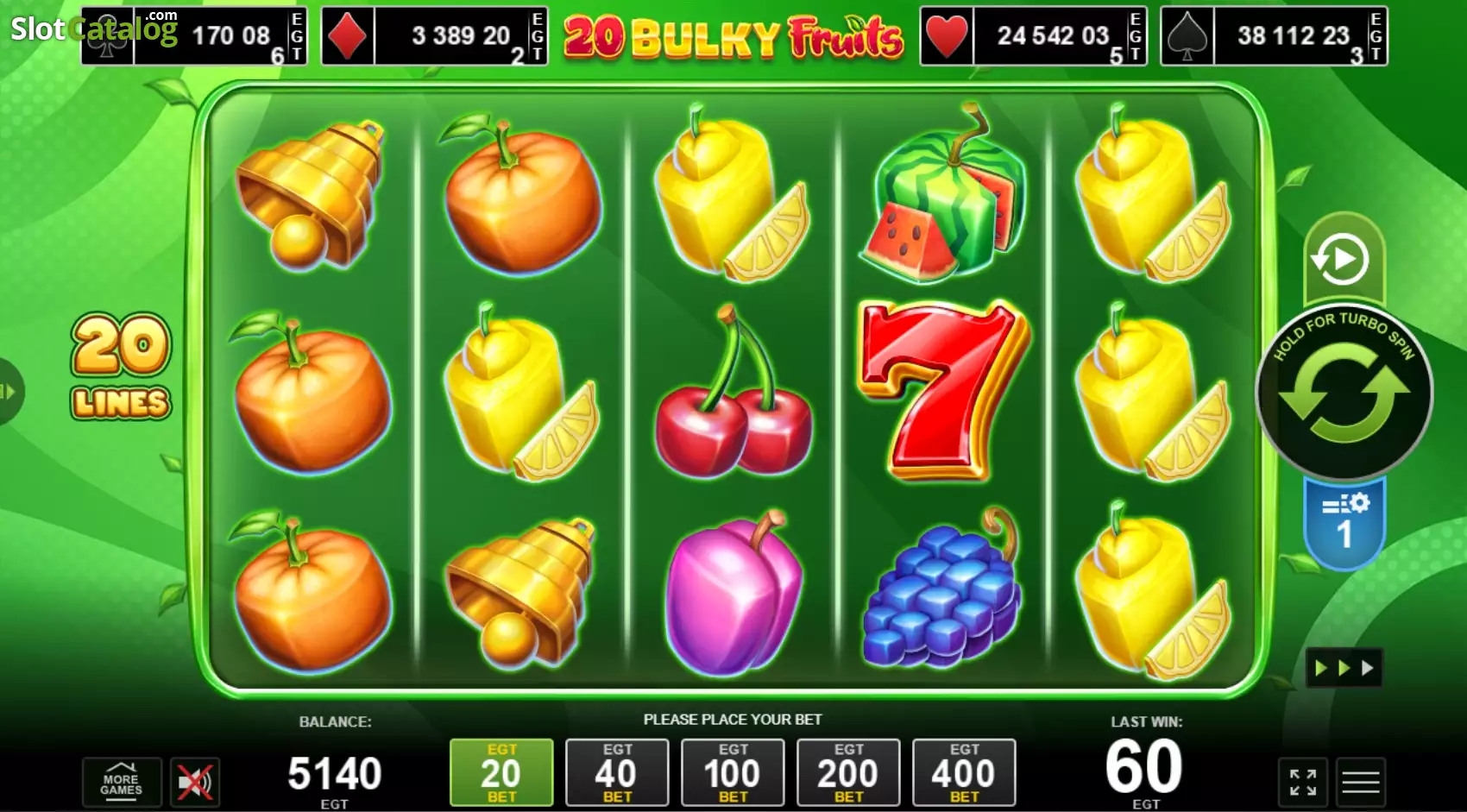 bulky fruits
